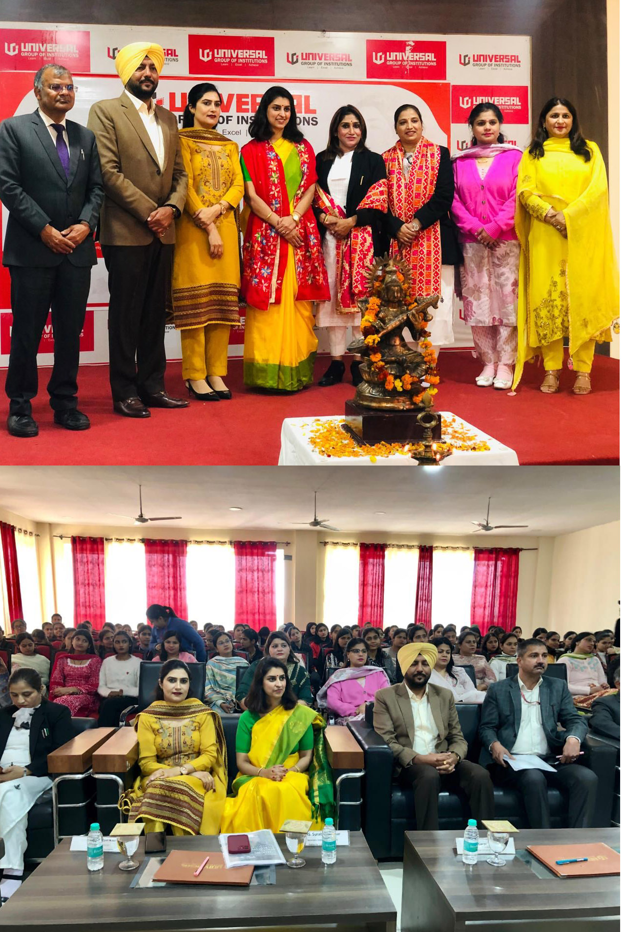 ਜ਼ਿਲ੍ਹਾ ਕਾਨੂੰਨੀ ਸੇਵਾਵਾਂ ਅਥਾਰਟੀ ਵੱਲੋਂ "ਮਹਿਲਾ ਦਿਵਸ" ਦੇ ਸਬੰਧ ਵਿੱਚ ਯੂਨੀਵਰਸਲ ਕਾਲਜ ਆਫ਼ ਐਜੂਕੇਸ਼ਨ, ਲਾਲੜੂ ਵਿੱਚ ਕਾਨੂੰਨੀ ਜਾਗਰੂਕਤਾ ਪ੍ਰੋਗਰਾਮ